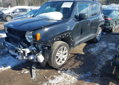 2022 Jeep Renegade Latitude 4X4 из США, поврежденный, VIN ZACNJDB19NPN65667